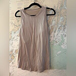 Shebird The Freedom Racerback Bra Tank with Built-in Support Nude Tone Size 4